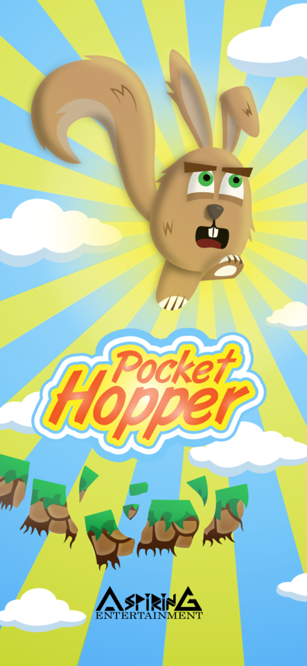 Pocket Hopper — iOS Game Splash Screen